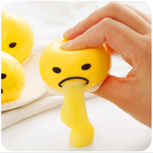 Spit Yellow Satisfying Toy