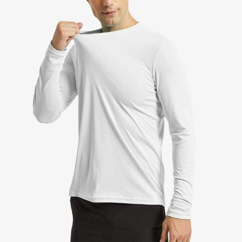 Men Quick Dry Shirts Upf 50+ Sun Protection T-Shirt