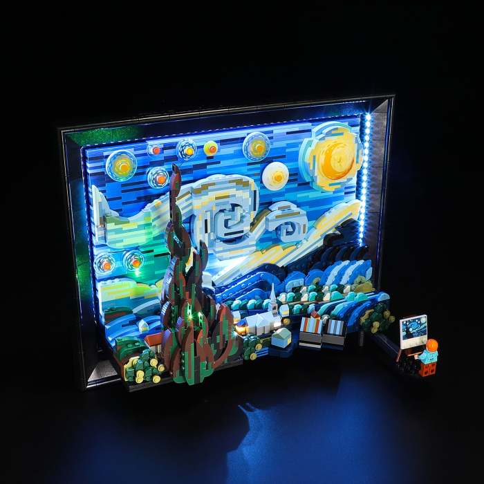 Light Kit For Vincent Van Gogh - The Starry Night 3