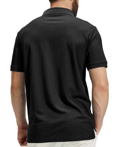 Men Golf Polo Shirts Regular-Fit Fashion Casual Collared T-Shirts