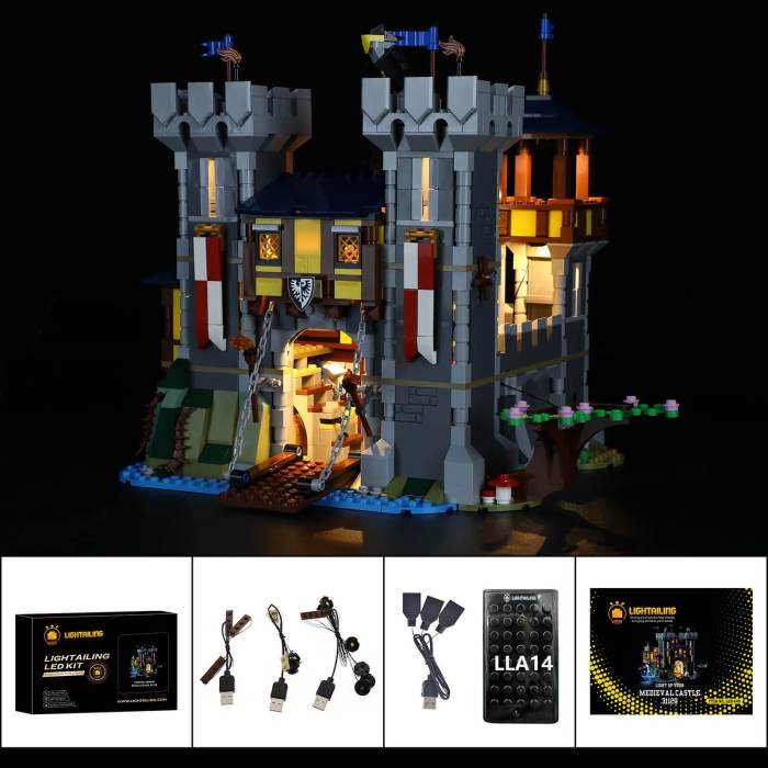 Light Kit For Medieval Castle 0
