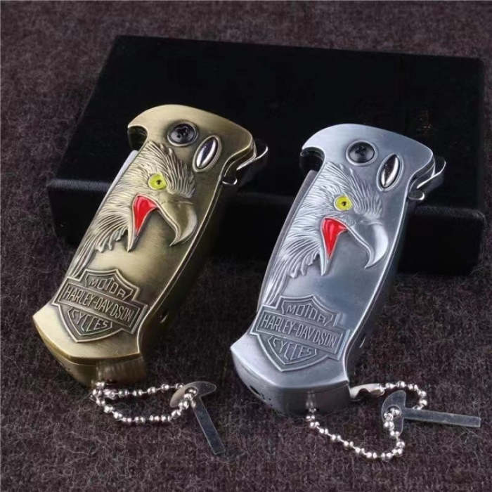 Eagle Carving Lighter Knife Beer Opener 3 In 1 Multifunction Outdoor Campaign Tool