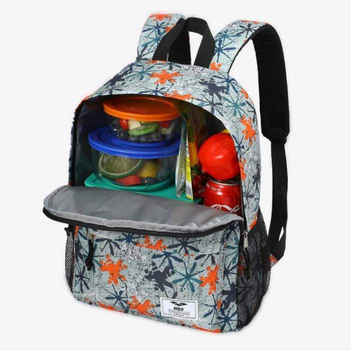 Small Insulated Backpack Cooler Lunch Backpack