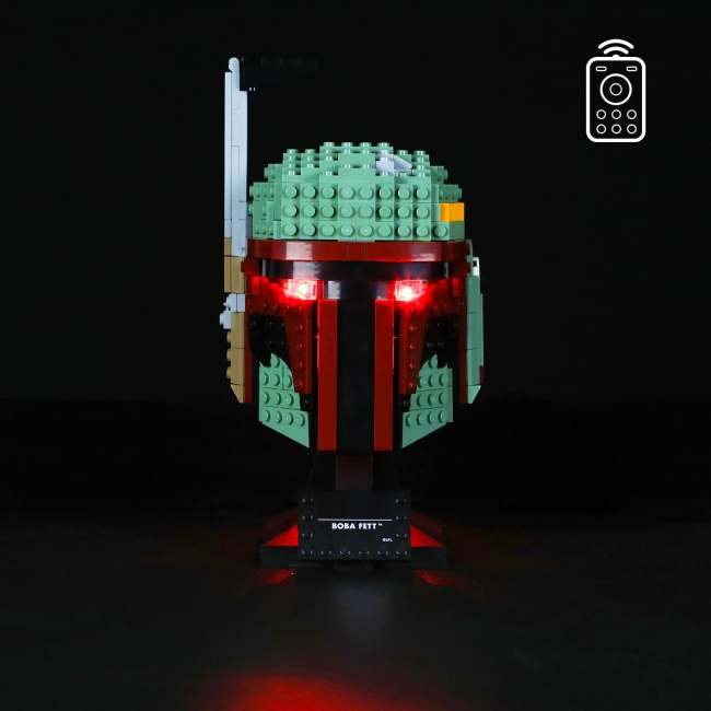 Light Kit For Boba Fett™ Helmet 7 (With Remote)