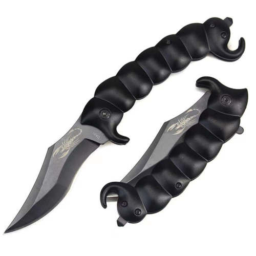 Scorpion Knife Outdoor Hunting Camping Folding Knife
