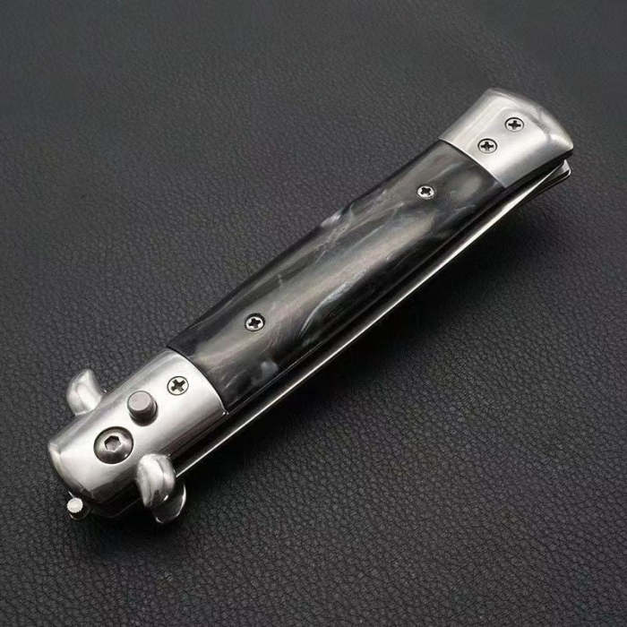 Italian Stiletto Switch Blade Pocket Automatic Comb