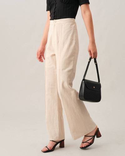 The High Waisted Flare Leg Pants