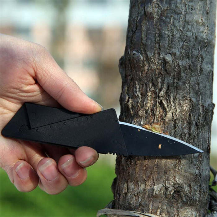 Camping Pocket Folding Knife Wallet Knife