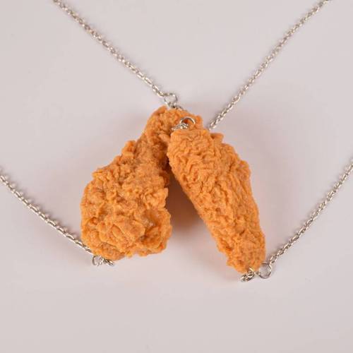 Fried Chicken Necklaces