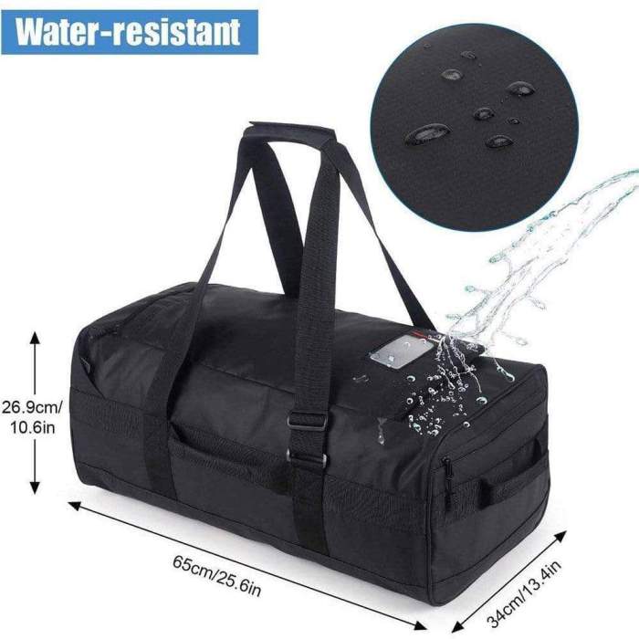Large Convertible Backpack Duffle Heavy Duty Duffel Bag