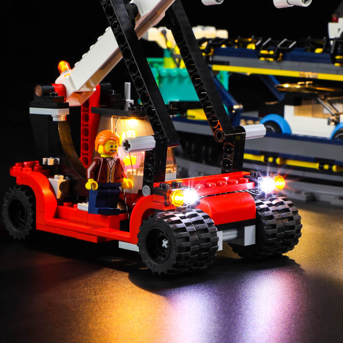 Briksmax Light Kit For Lego City Freight Train 6