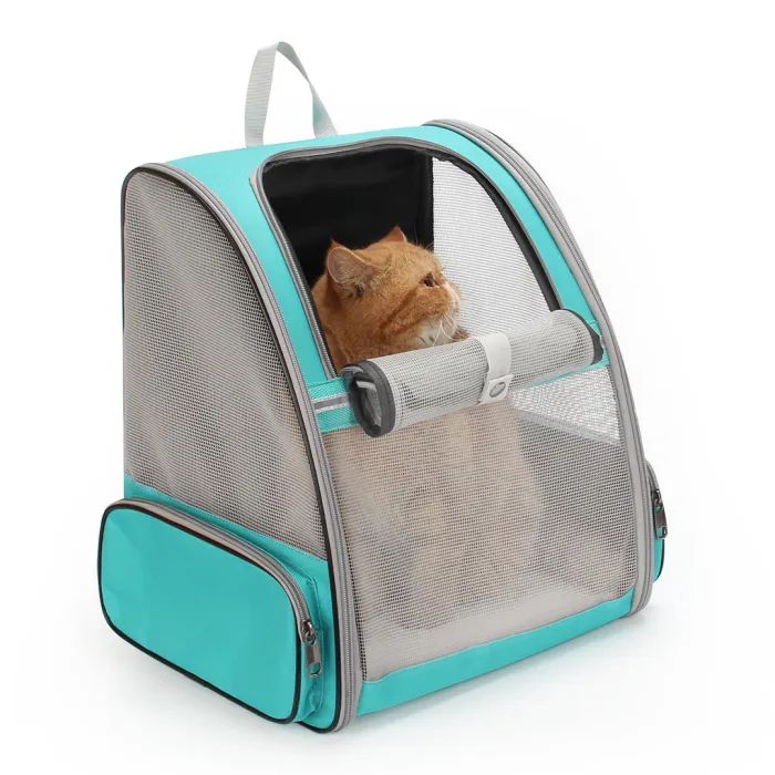 Cat Pet Carrier Fully Ventilated Style Backpack