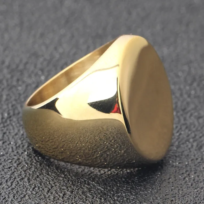 Pesonality Engrave Name Words Po Round Ring Father'S Gift Family Gift