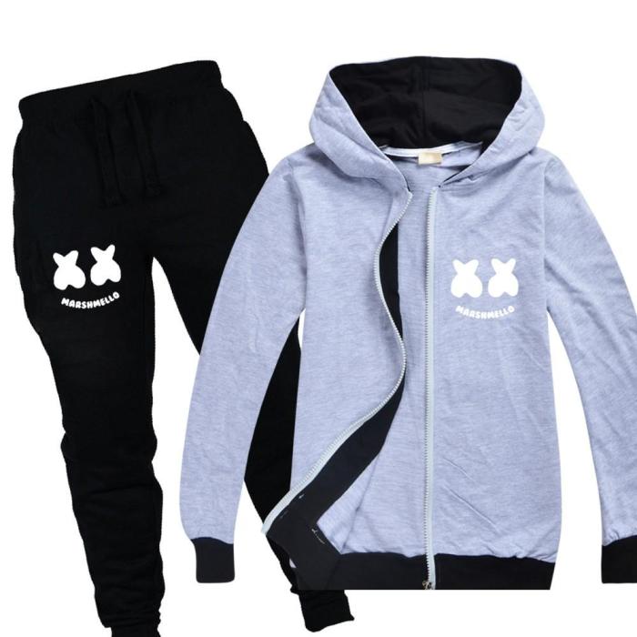 Mello Made It Right Dj Marshmello Boys Hoodie N Sweatpants Outfit Set