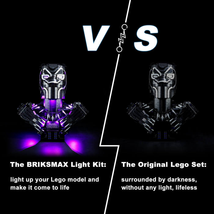 Briksmax Light Kit For Black Panther 5