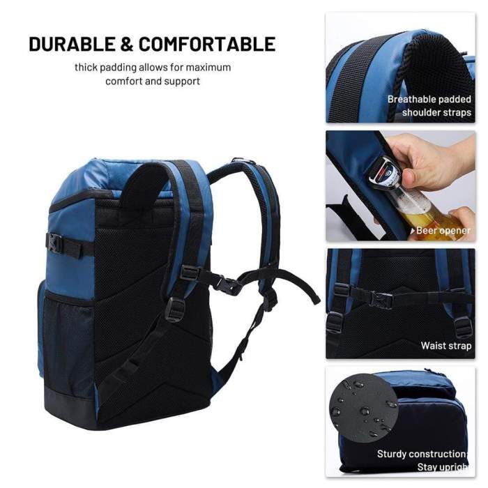 Waterproof Backpack Cooler Insulated Soft Cooler Pack