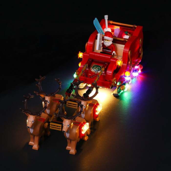 Light Kit For Santa'S Sleigh 9(Good To Display)