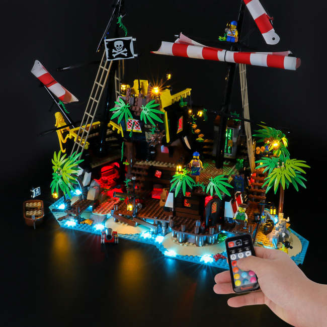 Light Kit For Lego Pirates Of Barracuda Bay 2