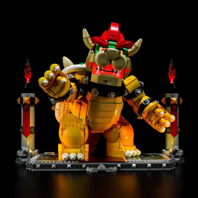 Briksmax Light Kit For The Mighty Bowser 1