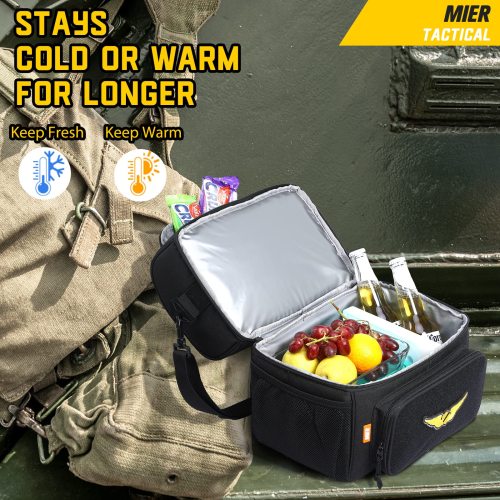 Large Insulated Lunch Bag Tactical Soft Cooler Bag