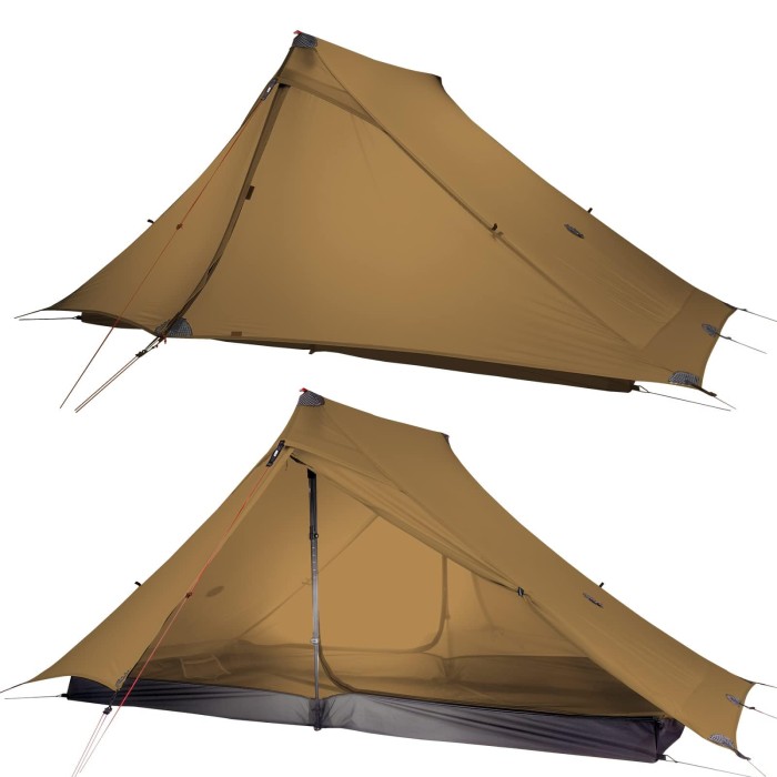 Lanshan 2 Pro Ultralight Backpacking Tent 3-Season Camping Tent