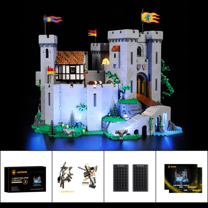 Light Kit For Lion Knights' Castle 5