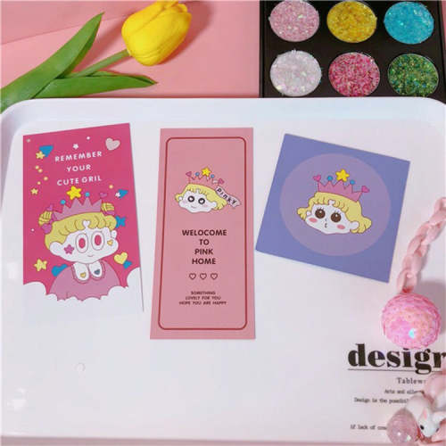 Cute Girl  Diary Pvc Shell Loose-Leaf Notebook