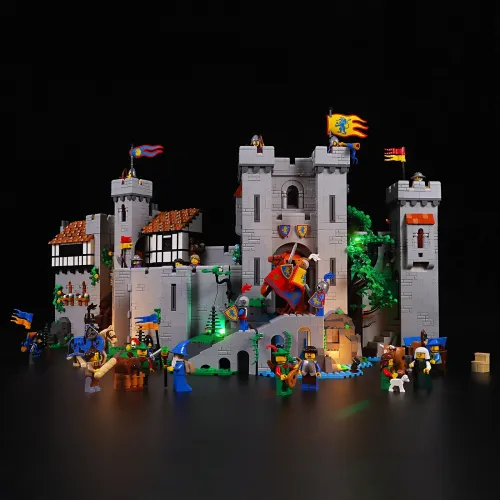 Briksmax Light Kit For Lion Knights' Castle 5