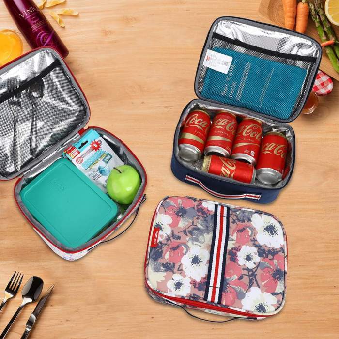 Portable Kids Lunch Bag Insulated Small Cooler Bag