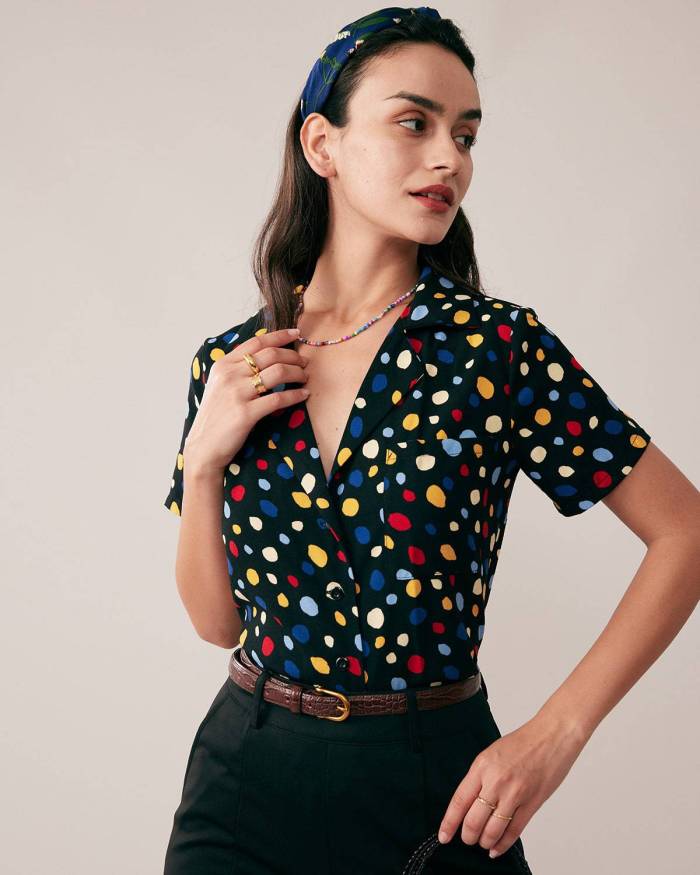 The Colorful Polka Dots Shirt