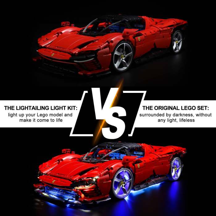 Light Kit For Ferrari Daytona 3