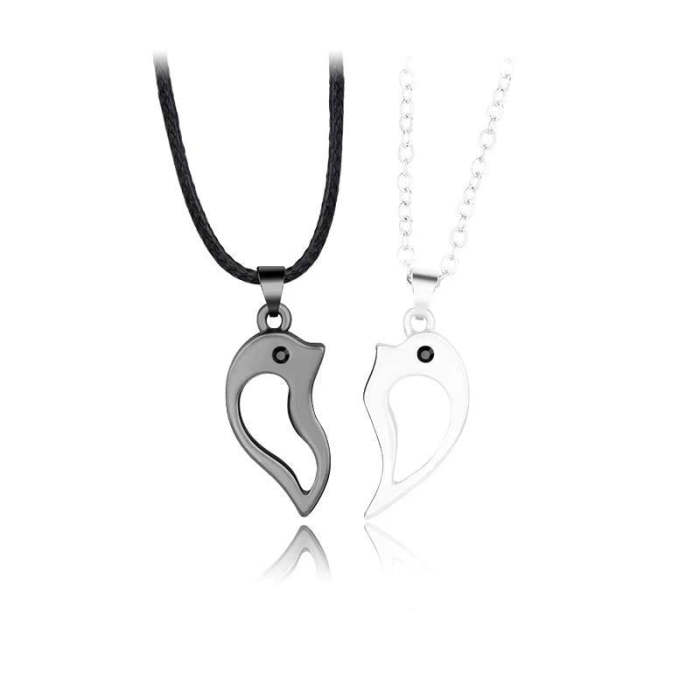 Dolphin Love Magnetic Necklaces