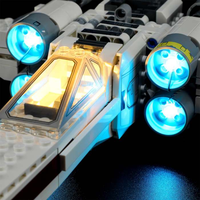 Briksmax Light Kit For Luke Skywalker’S X-Wing Fighter 1