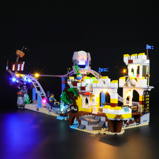 Light Kit For Pirate Roller Coaster 4