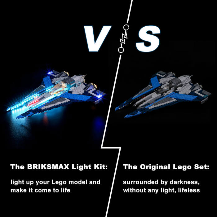 Light Kit For Mandalorian Starfighter 6
