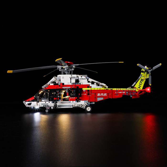 Briksmax Light Kit For Airbus H175 Rescue Helicopter 5