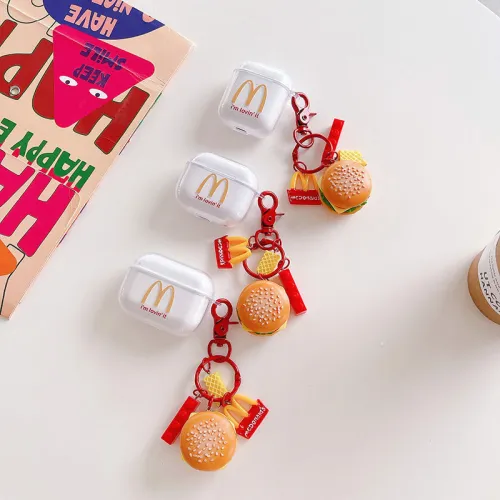 Mcdonald Airpod Case Hamburger Mccafe Airpod Case
