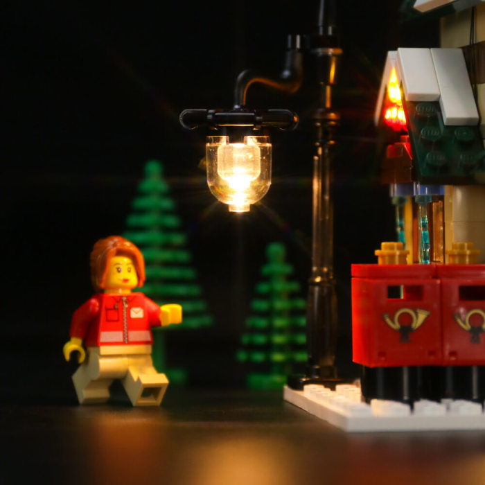 Light Kit For Winter Village Post Office 2