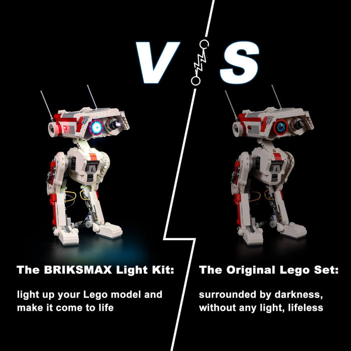Briksmax Light Kit For Star Wars Bd-1 5