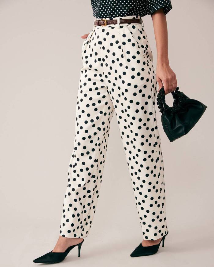 The Polka Dots Wide Leg Pants