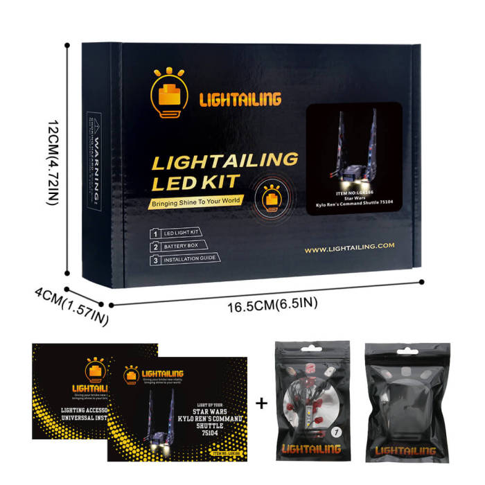 Light Kit For Kylo Ren'S Command Shuttle 4