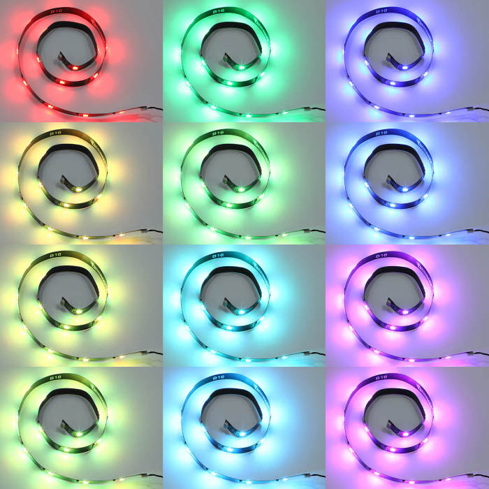 Color-Changing Rgb Strip Lights
