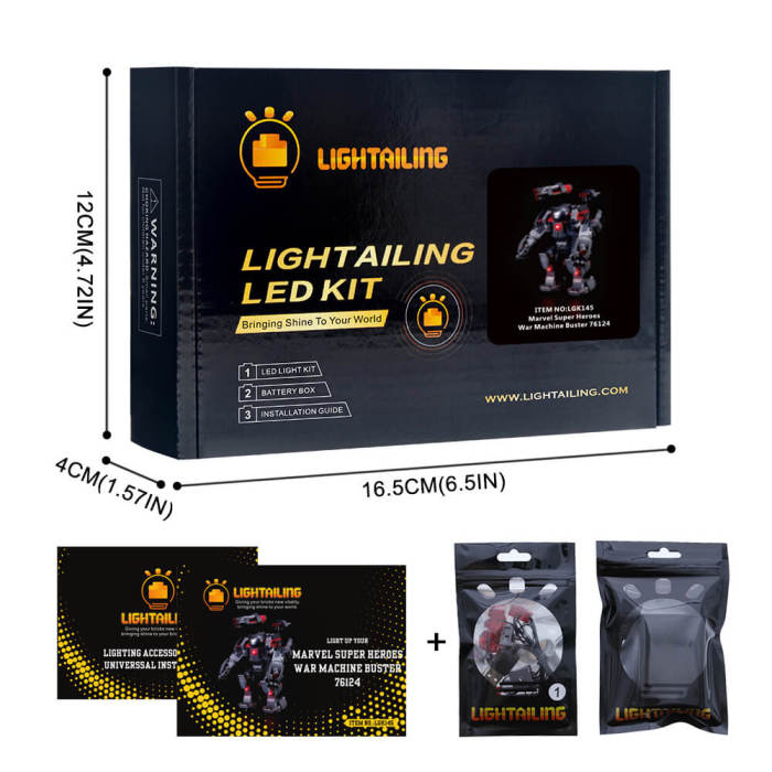 Light Kit For War Machine Buster 4