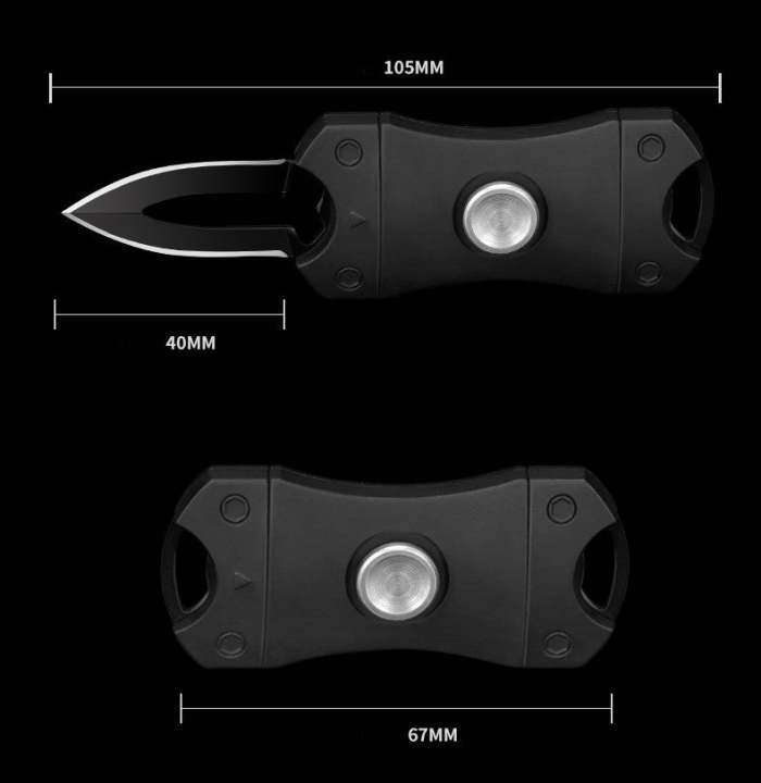 Fidget Spinner Edc Mini Self-Defense Knife