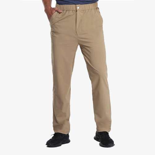 Men Lightweight Hiking Pants Stretch Travel Jogger Trousers