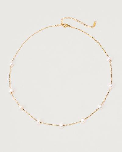 The Pearl Cable Chain Necklace