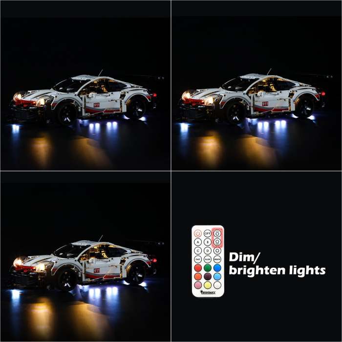 Light Kit For Porsche 911 Rsr 6(With Remote)