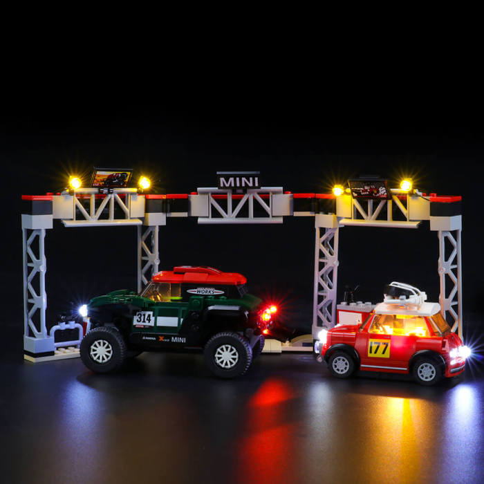 Light Kit For  Mini Cooper S Rally And  Mini John Cooper Works Buggy 4