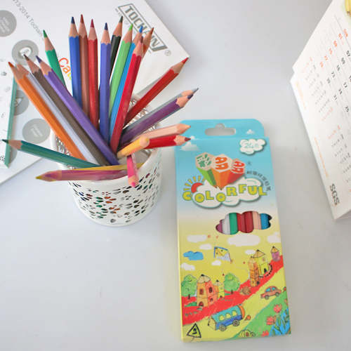 24Pcs/Set Color Pencil Environment-Friendly Materials