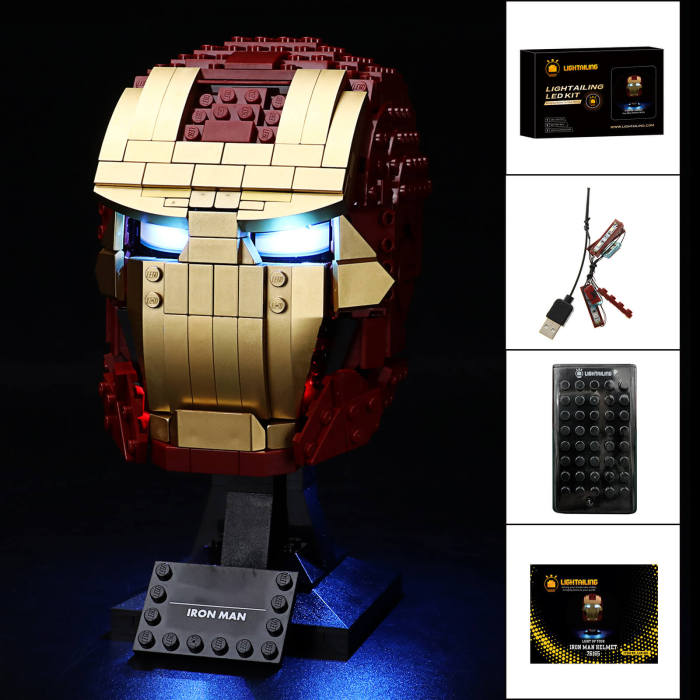 Light Kit For Iron Man Helmet 5